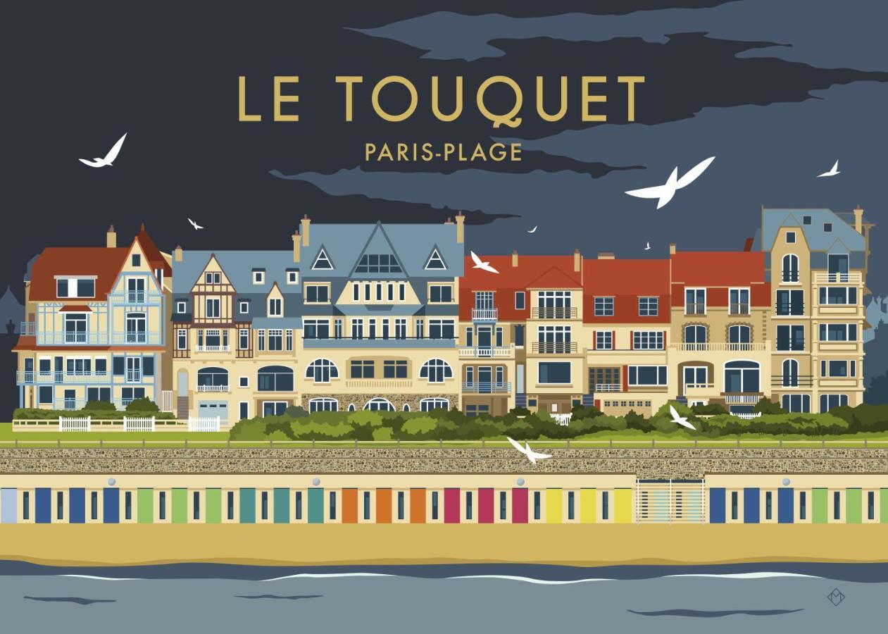 Le Touquet - Superbe Appartement 3 Chambres - Proche Mer & Centre - Wifi Luaran gambar